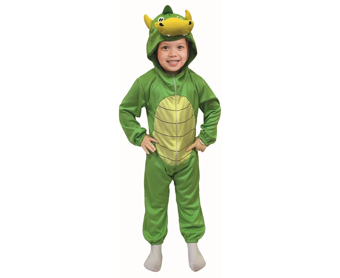 Costume for child Little Dinosaur (hooded jumpsuit), size 92/104 cm